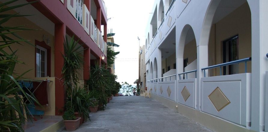 Stegna Star Apartments Archangelos  Bagian luar foto