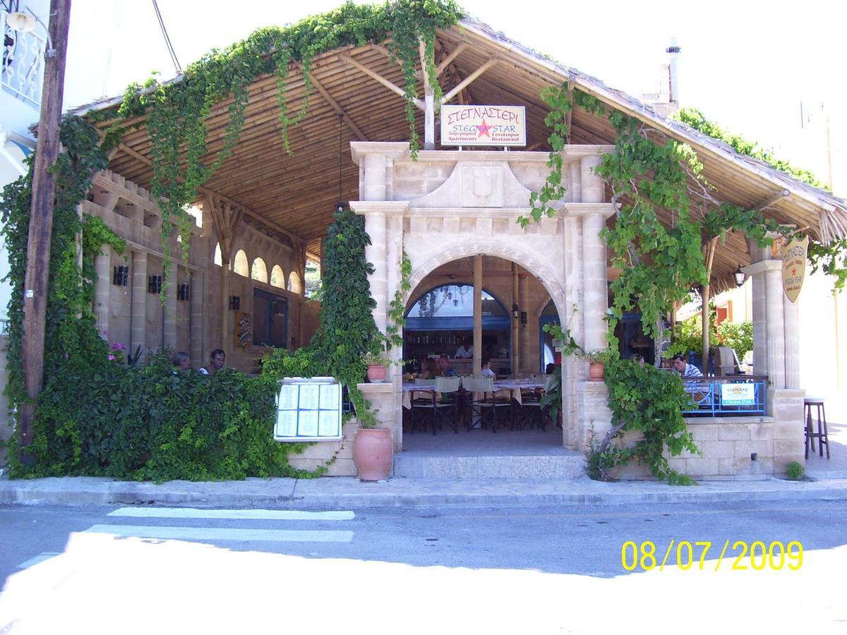 Stegna Star Apartments Archangelos  Bagian luar foto